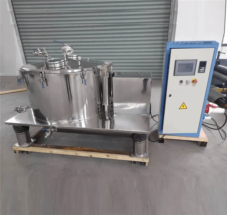 Extracteur santrifujeur pou fè ekstraksyon tanperati ki ba nan Cannabis oswa lòt sitoplas plant